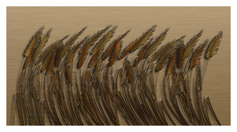 117 DA25-910-BZ Blowing Wheat Bronze